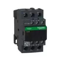 SCHNEIDER ELECTRIC, CONTACTOR, TeSys Deca, 3P, POLE CONTACT 3NO, 25A, AUXILIARY CONTACT 1NO+1NC, COIL VOLTAGE 220V AC, 50/60 Hz, LC1D25M7