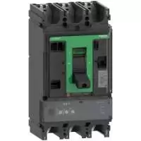 SCHNEIDER ELECTRIC, MCCB, ComPacT, NSX630F, 3P, 630A, 36kA, 415V AC, 50/60 Hz, LV432876, C63F32D630