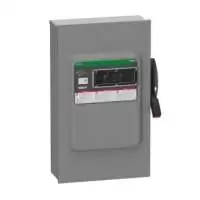 SCHNEIDER ELECTRIC, SAFETY SWITCH, HEAVY DUTY, TYPE 3R, 600V AC/DC, 3P, 200A, HU364RB, VHU364R