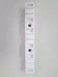 POWERMAT, BUSBAR SUPPORT, 3P, 2RUN, 270MM LENGTH, SMC, WHITE COLOR, HV 206/211-272