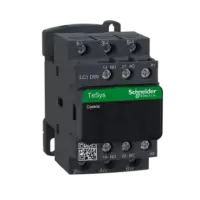 SCHNEIDER ELECTRIC, CONTACTOR, TeSys Deca, 3P, POLE CONTACT 3NO, 9A, AUXILIARY CONTACT 1NO+1NC, COIL VOLTAGE 220V AC, 50/60 Hz, LC1D09M7