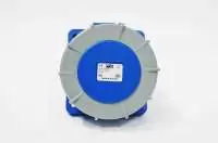 PCE Panel Mounted Socket, Angle type, 63A 3P 220V IP67, PCE 433-6