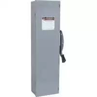 Schneider Electric Double Throw Safety Switch Fusible DT 240VAC 60A. 3P NEMA, DT322