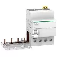 Schneider Electric Vigi iC60 - Earth Leakage Add On Block - 4P - 63A - 30mA - AC type, A9V11463
