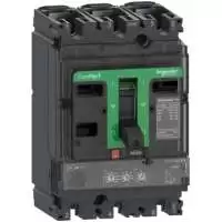 SCHNEIDER ELECTRIC, MCCB, ComPacT, NSX100R, 3P, 40A, 200kA, 415V AC, 50/60 Hz, IP 40, LV433270, C10R32D040