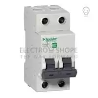 SCHNEIDER ELECTRIC, MCB, 2P, 10A, 220/400V AC, 50/60 Hz, IP 20, EZ9F56210