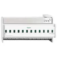 SCHNEIDER ELECTRIC, SWITCH ACTUATOR, KNX, REG-K/12x230/16, 12 CONTACTS, LIGHT GREY, 16A, 230V AC, 50/60 Hz, MTN648493