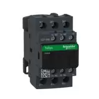 SCHNEIDER ELECTRIC, CONTACTOR, TeSys Deca, 3P, POLE CONTACT 3NO, 32A, AUXILIARY CONTACT 1NO+1NC, COIL VOLTAGE 110V AC, 50/60 Hz, LC1D32F7
