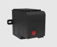 STEGO, ENCLOSURE HEATER WITH FAN, CS 032 PLUS, 600-1200W, 30-100 m3/h, TEMPERATURE SETTING RANGE 0-60 DegC, DIN RAIL AND SCREW FLANGE MOUNTING, 100-120V AC, 50/60 Hz, IP20, 03233.9-00