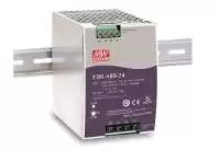 MEAN WELL, POWER SUPPLY, 3 PHASE, DIN RAIL MOUNT, 480W, VOLTAGE I/P: 340-550V AC, OUTPUT VOLTAGE: 24V, 20A,TDR-480-24