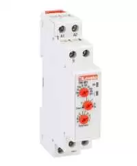 LOVATO, MULTIFUNCTION TIME RELAY, MULTISCALE, MULTIVOLTAGE, MODULAR VERSION, 12-240V AC/DC, TMM1