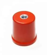 POWERMAT, CONICAL INSULATOR, M12, 50H, DMC, RED, MS INSERT, C-1250