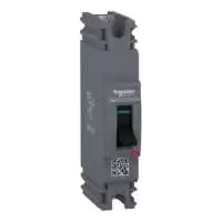 SCHNEIDER ELECTRIC, MCCB, Easypact, EZC100H, 1P, 60A, 5kA, 415V AC, 50/60 Hz, EZC100H1060