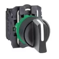 SCHNEIDER ELECTRIC, SELECTOR SWITCH, CONTACT 2NO, 3 POSITION, XB5AD33