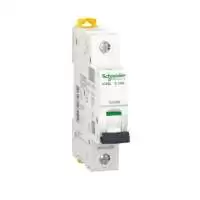SCHNEIDER ELECTRIC, MCB, iC60L, 1P, 10A, 25kA, 220-240V AC, 50/60 Hz, A9F94110