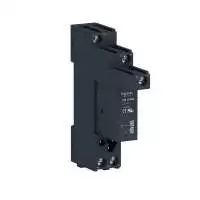 Schneider Electric Interface Plug-In Relay - Zelio RSB - 1 C/O - 24 V DC - 12 A - with socket, RSB1A