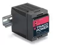 TRACO POWER, POWER SUPPLY, 120W, DIN RAIL MOUNT, VOLTAGE I/P: 85-264V AC, OUTPUT: 24V DC, 5A, TPC 120-124