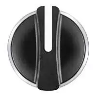 Schneider Electric Selector switch black  22, 2-position stay put 1NO 600V, XB4BD21