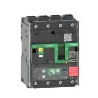 SCHNEIDER ELECTRIC, MCCB, ComPacT, NSXm 63B, 4P, 50A, 25kA, 415V AC, 50/60 Hz, IP 40, LV429965, C11B44V050L
