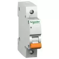 SCHNEIDER ELECTRIC, MCB, Domae, 1P, 6A, 6kA, 230V AC, 50/60 Hz, 17044