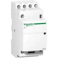 SCHNEIDER ELECTRIC, MODULAR CONTACTOR, TeSys GC, DIN RAIL MOUNT, 3P, 25A, 3NO, COIL VOLTAGE 220...240V AC 60 Hz, IP 40, GC2530M6