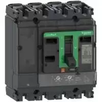 SCHNEIDER ELECTRIC, MCCB, ComPacT, NSX100F, 4P, 3D-NEUTRAL NOT PROTECTED, 16A, 8kA, 690V AC, 50/60 Hz, LV429647, C10F6TM016
