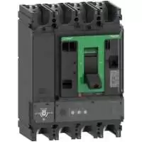 SCHNEIDER ELECTRIC, MCCB, ComPacT, NSX630N, 4P, 630A, 50kA, 415V AC, 50/60 Hz, LV432894, C63N42D630
