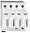 SCHRACK, SURGE ARRESTER, 4+0 TNS, CLASS I+II[B+C], 300V, 12.5KA+RC, IS211245-A